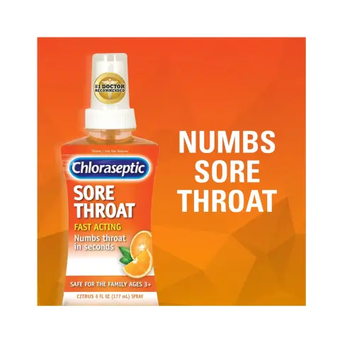 Chloraseptic Citrus Spray 177ml thumbnail 2