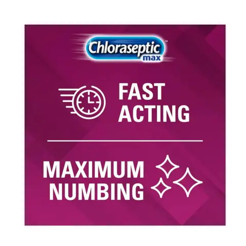 Chloraseptic Max Wild Berries Lozenges 15s thumbnail 2