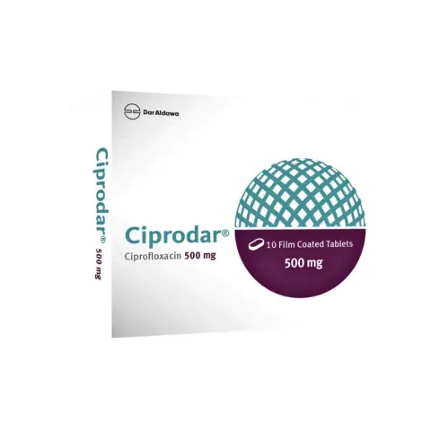 Ciprodar 500mg Tablets 10s thumbnail 1