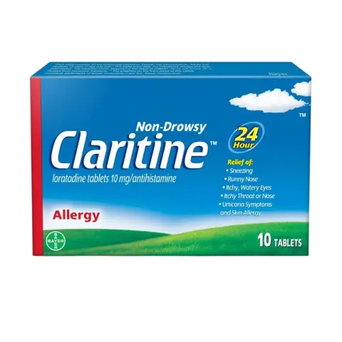 Claritine 10mg 10 Tablets thumbnail 1