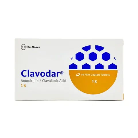 Clavodar 1g Tablets 14s thumbnail 1