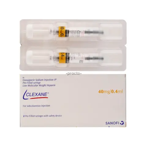 Clexane 4000IU Syringes 0.4ml 2s thumbnail 1