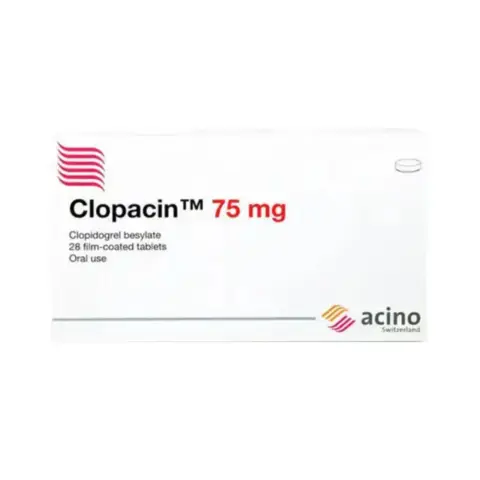 Clopacin 75mg Tablets 28s thumbnail 2