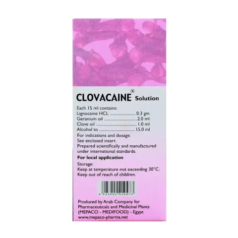 Clovacaine Oral Solution 15mL thumbnail 2