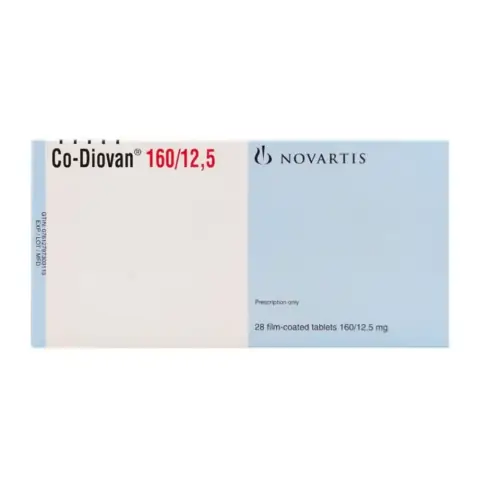 Co Diovan 160/12.5mg Tablets 28s thumbnail 2
