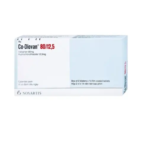 Co Diovan 80/12.5 Tablets 28s thumbnail 1