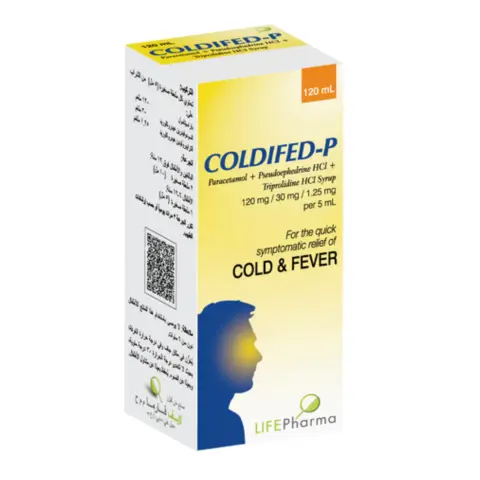 Coldifed P Syrup 120ml thumbnail 1