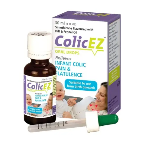 Colic Ez Simethicone Infant Colic & Wind Relief Oral Drops 30ml thumbnail 1