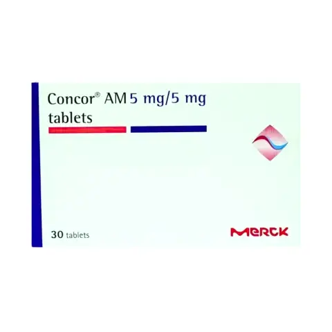 Concor Am 5mg/5mg Tablets 30s thumbnail 1