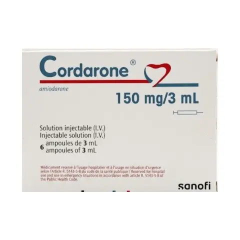 Cordarone 150mg/3mL 6 Ampoules thumbnail 1