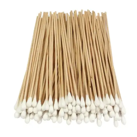 Cotton Tip Applicator Wooden 6 Inch 100S thumbnail 1