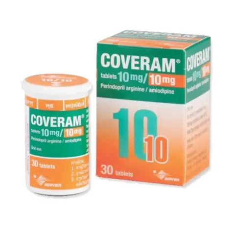 Coveram 10/10mg Tablets 30s thumbnail 2