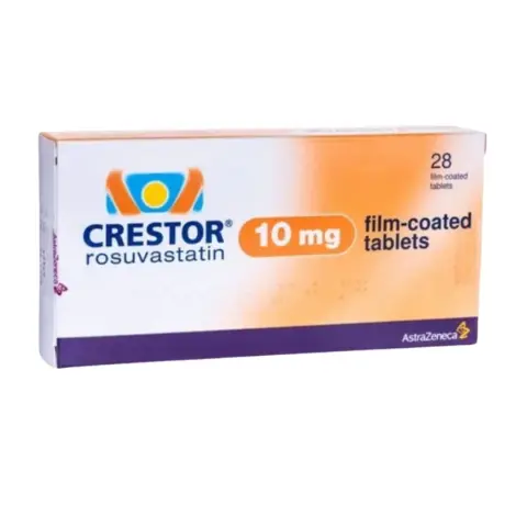 Crestor 10mg Tablets 28s thumbnail 1