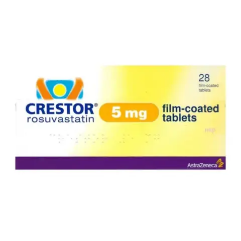Crestor 5mg Tablets 28s thumbnail 1