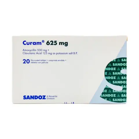 Curam 625mg Tablets 20s thumbnail 1