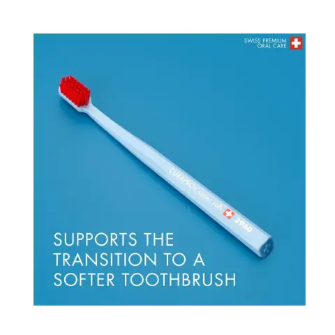 Curaprox CS3960 Super Soft Bristle Daily Cleaning Toothbrush thumbnail 3