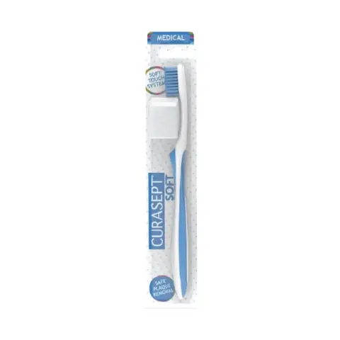 Curasept Medical Classic Blue Soft Toothbrush thumbnail 1