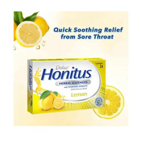 Dabur Honitus Lemon Lozenges 24s thumbnail 3