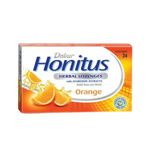 Dabur Honitus Orange Lozenges 24s thumbnail 1