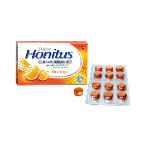 Dabur Honitus Orange Lozenges 24s thumbnail 4