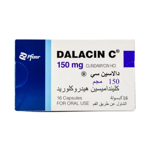 Dalacin C 150mg Capsules 16s thumbnail 2