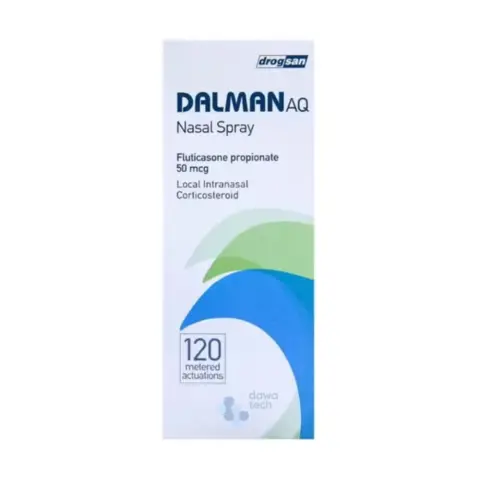 Dalman Aqueous 50mcg Nasal Spray 120 Doses thumbnail 1