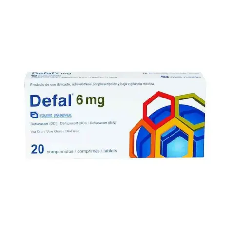 Defal 6mg Tablets 20s thumbnail 1