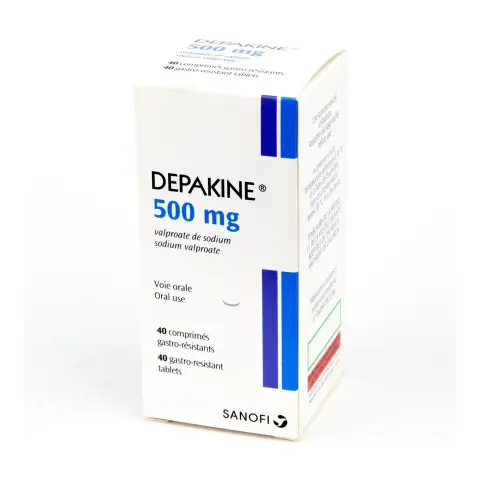 Depakine 500mg Tablets 40s thumbnail 1