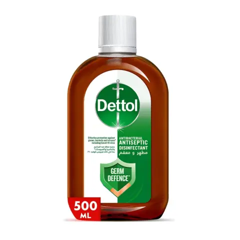 Dettol Antiseptic Disinfectant Liquid Multi-Use Germ Protection 500ml