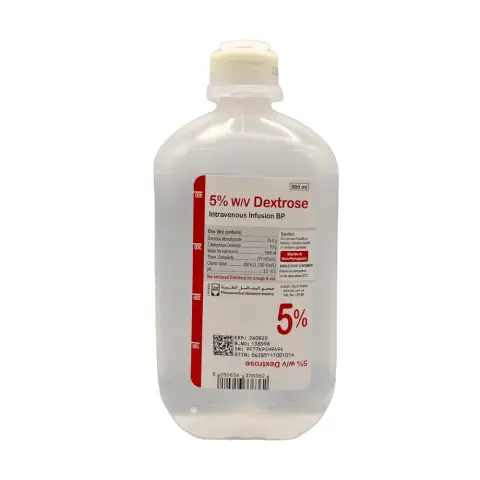 Dextrose 5% Infusion 500mL thumbnail 1