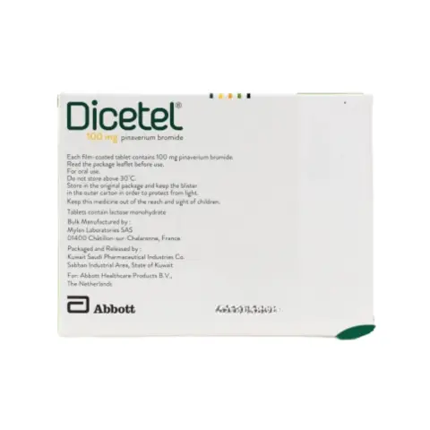 Dicetel 100mg Tablets 20s thumbnail 2