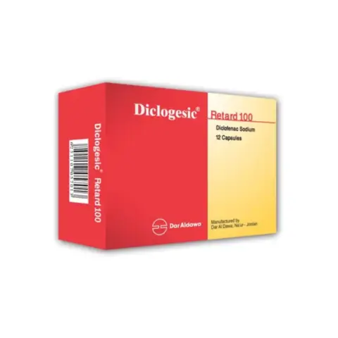 Diclogesic Retard 100mg Capsules 12s thumbnail 1