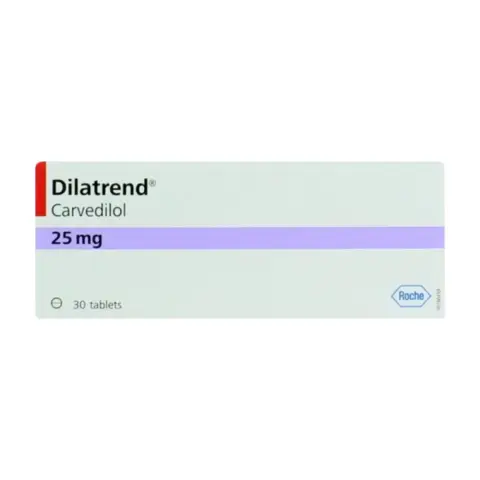 Dilatrend 25mg Tablets 30s thumbnail 1