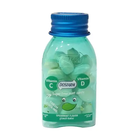 Dosfarm Vitamin C Spearmint Flavour Immunity Candy 22g