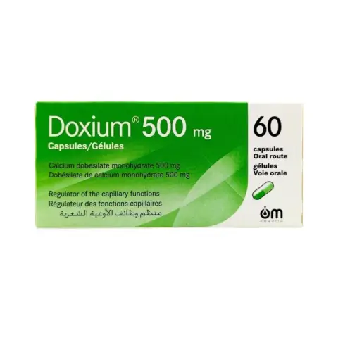 Doxium 500mg Capsules 60s thumbnail 1