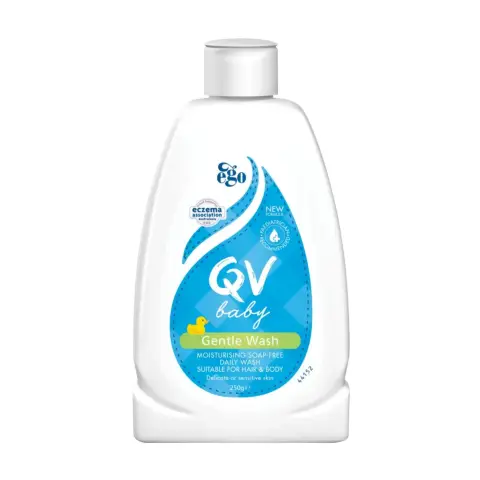 Ego QV Baby Gentle Fragrance-Free Body Wash 250g thumbnail 2