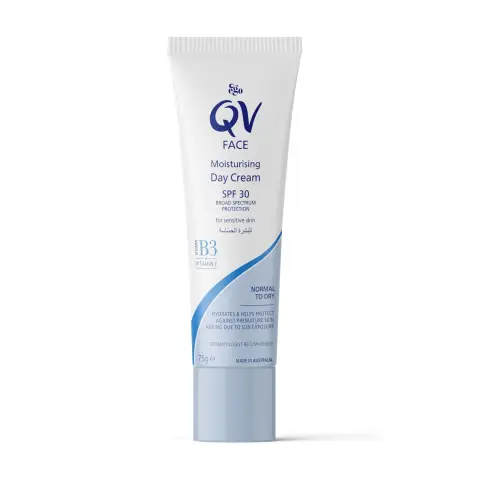 Ego QV Face SPF30 Moisturising Day Cream for Sensitive Skin 75g