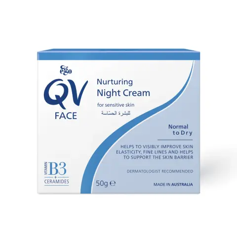 Ego QV Face Nourishing Night Cream for Sensitive Skin 50g