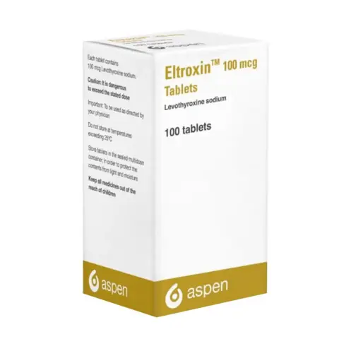 Eltroxin 100mcg Tablets 100s thumbnail 1