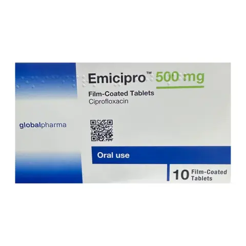 Emicipro 500mg Tablets 10s thumbnail 1