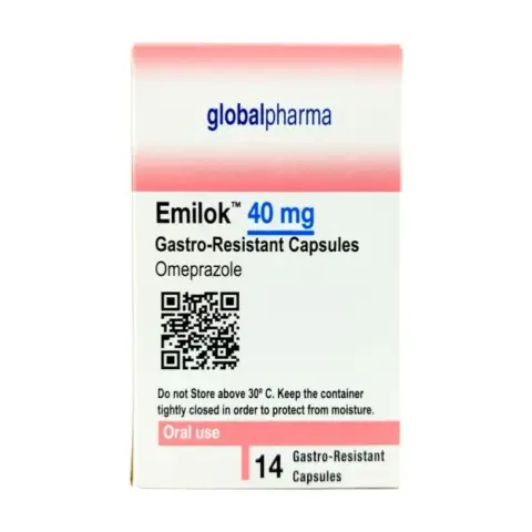 Emilok 40mg Capsules 14s thumbnail 1