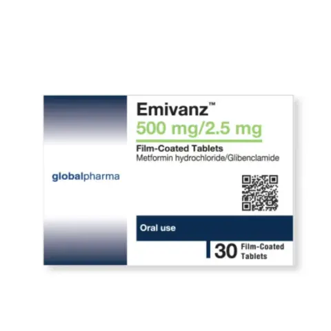 Emivanz 500/2.5mg Tablets 30s thumbnail 1
