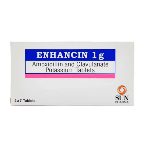 Enhancin 1g Tablets 14s thumbnail 1