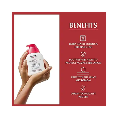 Eucerin Intimate Care Gentle Wash for Sensitive Skin 250mL thumbnail 3