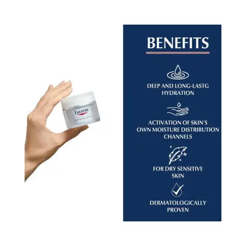 Eucerin Aquaporin Active UV Rich Moisturising Cream 50mL thumbnail 3