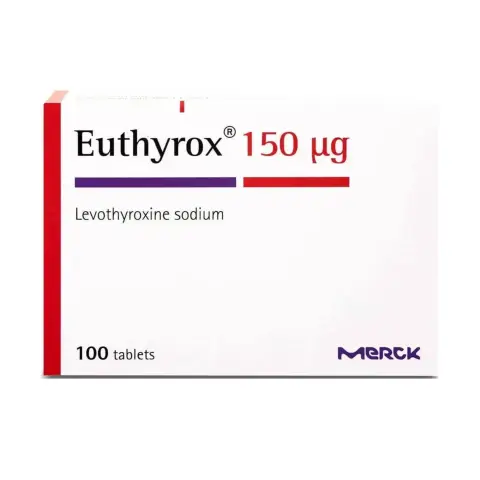 Euthyrox 150mcg Tablets 100s thumbnail 1