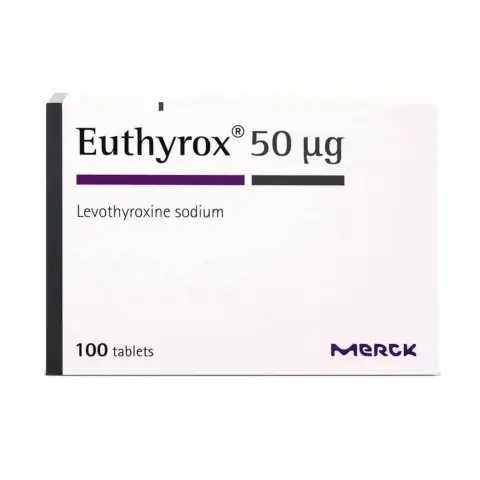 Euthyrox 50mcg Tablets 100s thumbnail 1