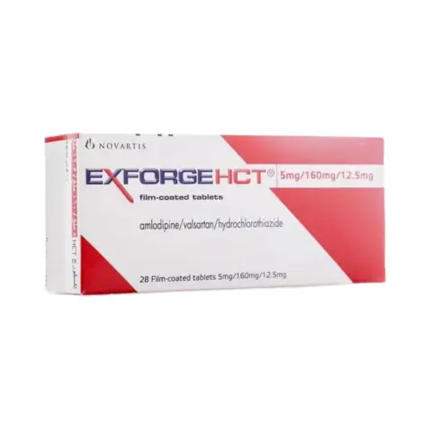 Exforge Hct 5mg/160mg/12.5mg Tablets 28s thumbnail 1