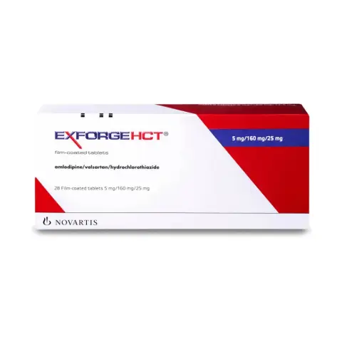 Exforge Hct 5Mg/160Mg/25Mg Tablets 28s thumbnail 1