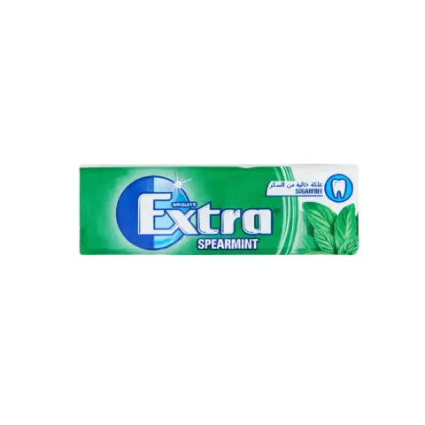 Extra Envelope Spearmint Gum thumbnail 1